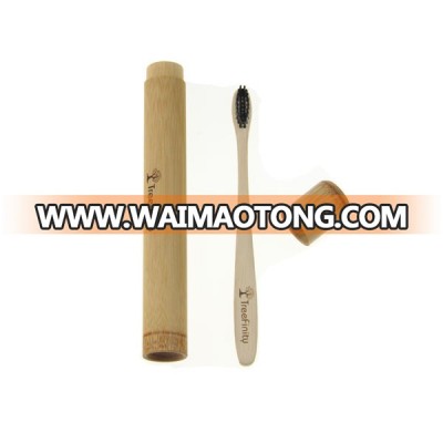 Wholesale Custom Organic Bamboo Toothbrush With Case