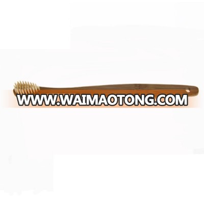 Natural Bristle Bamboo Toothbrush Case Customized Logo