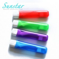 Orthodontic V shape toothbrush folded convenient travel toothbrushes